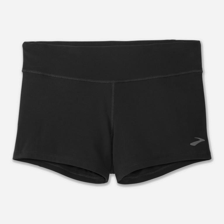 Brooks Speedwork Tight Australia - Women's Running Shorts - Black (532190-ZNO)